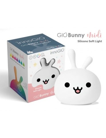 InnoGio Lampka silikonowa Gio Bunny midi
