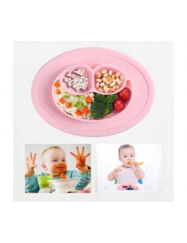 Bi-bi silikonowy talerzyk z...