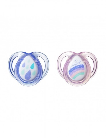 Tommee Tippee Smoczek uspokajający Any time 0-6m różowy Tommee Tippee Smoczek uspokajający Any time 0-6m różowy