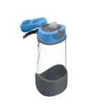 B.Box Butelka tritanowa sportowa 450ml Blue Slate