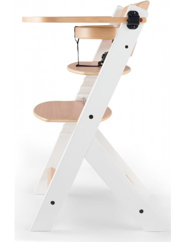 Kinderkraft Krzesełko do karmienia Enock Wooden Białe nogi Kinderkraft Krzesełko do karmienia Enock Wooden Białe nogi