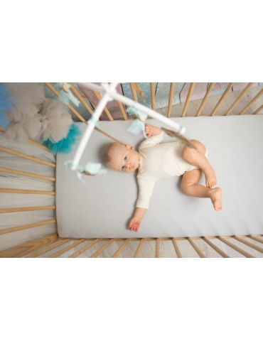 Prześcieradło nieprzemakalne 140x70x15 Dzidziuś veto BAWEŁNA membrana medyczna