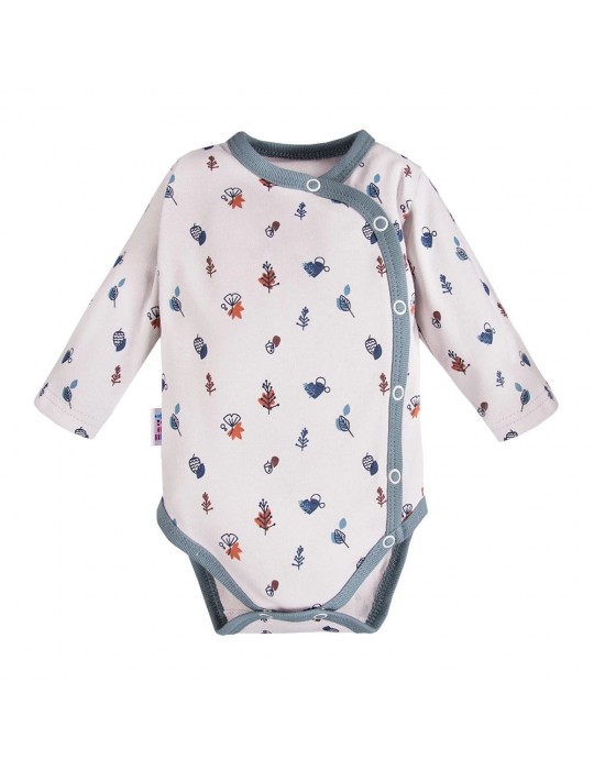 Eevi Body niemowlęce bawełniane długi rękaw regulowane druk chłopięcy Adventure 56-68