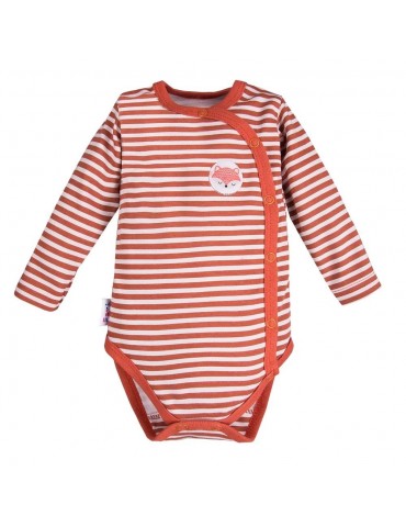 Eevi Body niemowlęce bawełniane długi rękaw regulowane paski Adventure 56-68