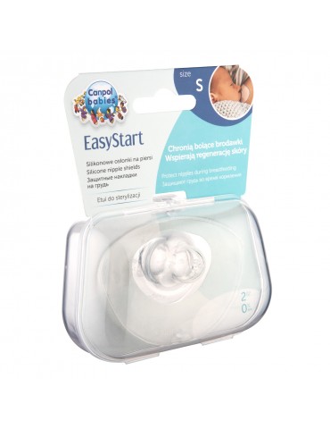 Canpol babies silikonowe osłonki piersi 2szt S EasyStart