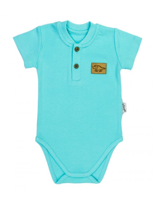 Nicol Body niemowlęce bawełniane krótki rękaw Dino 68-74