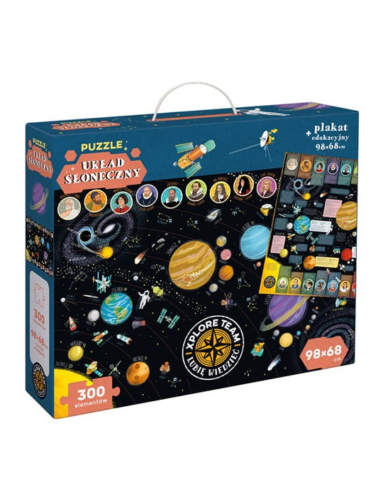 CzuCzu Puzzle Układ Słoneczny 7+