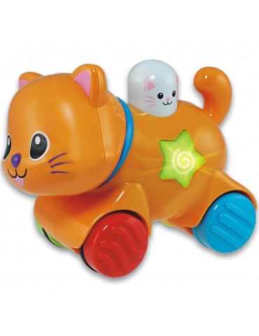 Smily Play Zwierzaki nacisnij i jedź kotek winfun