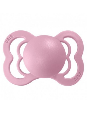 Medica Smoczek uspakajający Bibs Supreme baby pink M 6+ Medica Smoczek uspakajający Bibs Supreme baby pink M 6+