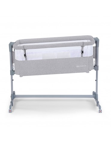 Kinderkraft łóżeczko dostawne Neste Air Grey light melange