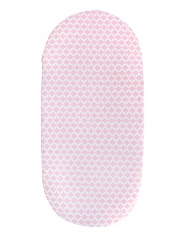 Motherhood prześcieradło bawełniane do gondoli kosza mojżesza 35/75 classic różowy