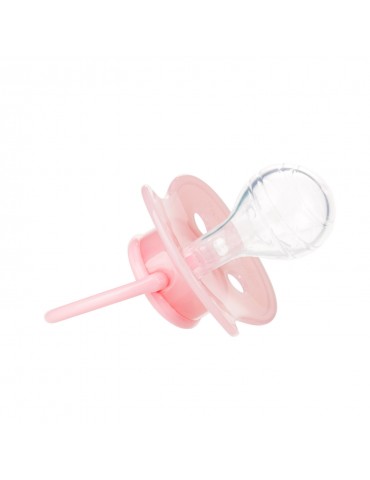 Canpol babies Smoczek uspokajający silikonowy okrągły 0-6m Pastelove