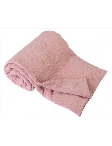 BabyMatex Kocyk dla dziecku Muslin 75/100 różowy