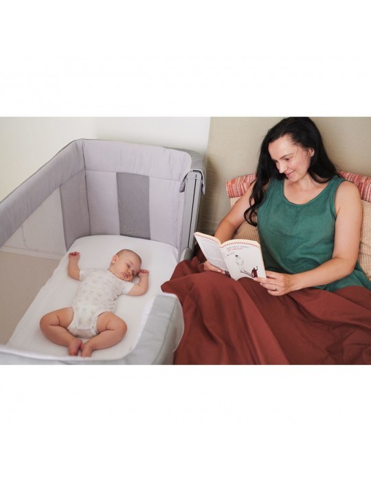 Chicco Next2Me Forever Łóżeczko dziecięce 3w1 coll grey