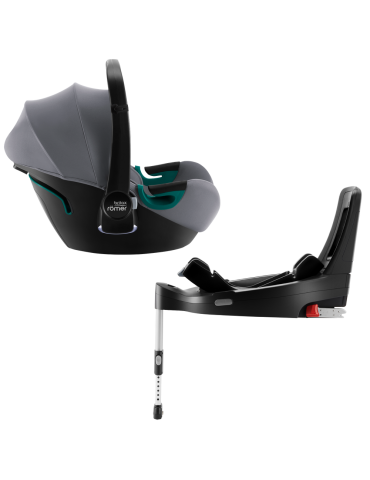 Britax Romer Baby-safe iSense fotelik samochodowy z bazą 0-13kg frost grey