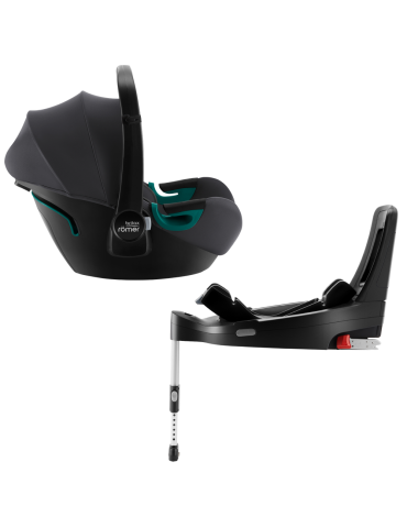 Britax Romer Baby-safe 3 i-size fotelik samochodowy z bazą 0-13kg midnight grey Britax Romer Baby-safe 3 i-size fotelik samochodowy z bazą 0-13kg midnight grey