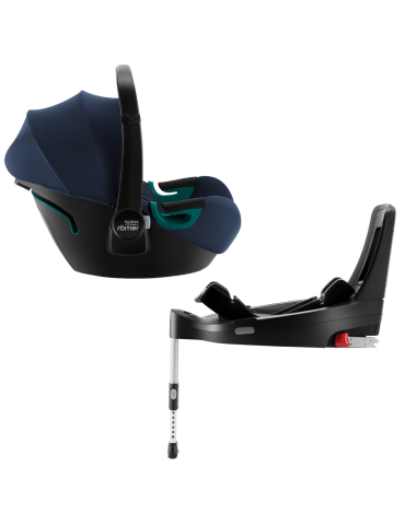 Britax Romer Baby-safe 3 i-size fotelik samochodowy z bazą 0-13kg indigo blue Britax Romer Baby-safe 3 i-size fotelik samochodowy z bazą 0-13kg indigo blue