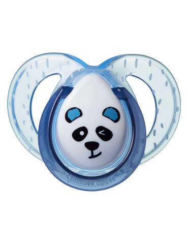 Tommee Tippee Smoczek uspokajający Any time 6-18m Panda niebieska Tommee Tippee Smoczek uspokajający Any time 6-18m Panda niebieska