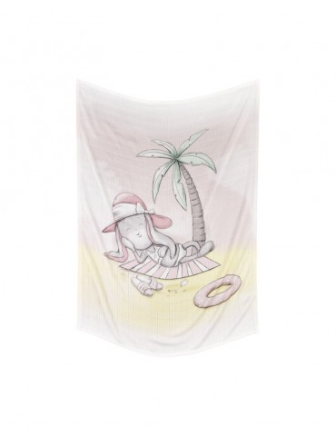 Effik Otulacz bambusowy 70x100 Effik plażowiczka