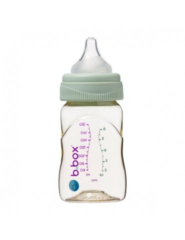 B.Box Butelka dla niemowląt ze smoczkiem 180ml