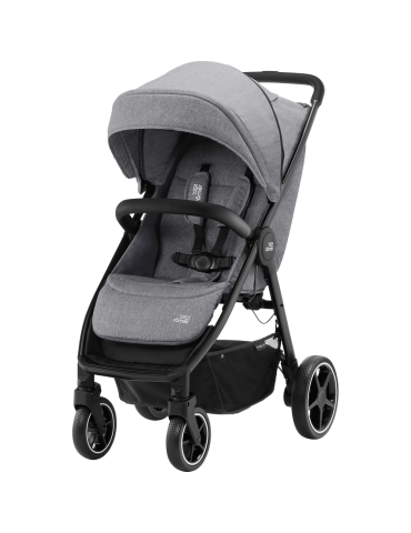 Britax B-Agile R Wózek spacerowy Elephant Grey Black