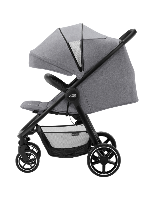 Britax B-Agile R Wózek spacerowy Elephant Grey Black