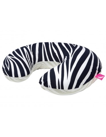 Motherhood Poduszka Fasolka Zebra Niebieska