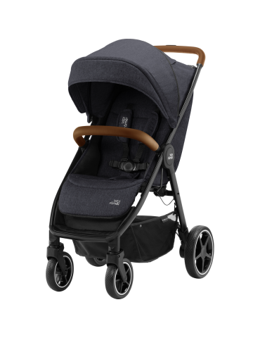 Britax B-Agile R Wózek spacerowy Black shadow brown