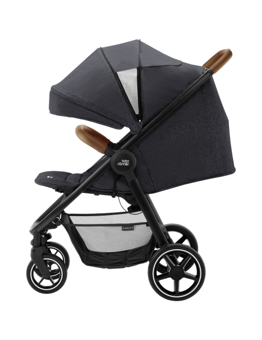 Britax B-Agile R Wózek spacerowy Black shadow brown