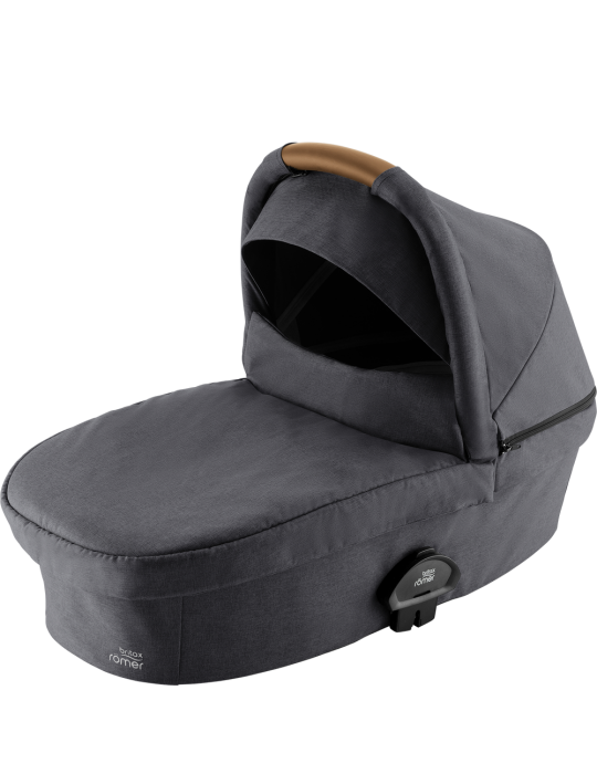 Britax Romer Smile 3 gondola do wózka Midnight grey brown handle