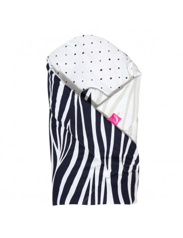 Motherhood Rożek z wkładem kokosowym Zebra Niebieska