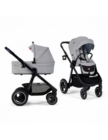 Kinderkraft Everyday Wózek głęboko-spacerowy light grey