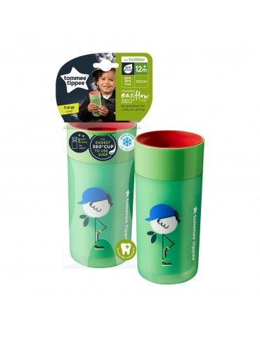 Tommee Tippee Kubek termiczny EASIFLOW 360° 250 ml 12m+ zielony