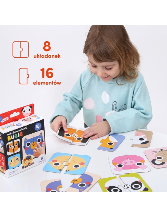 CzuCzu Układam połówki buzie 15m+