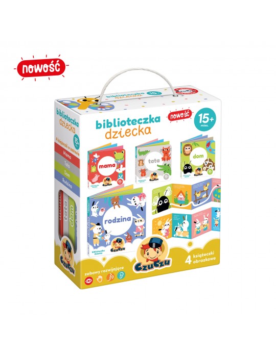 CzuCzu Biblioteczka dziecka 15m+