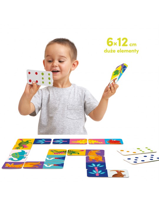 CzuCzu Domino dinozaury 2+