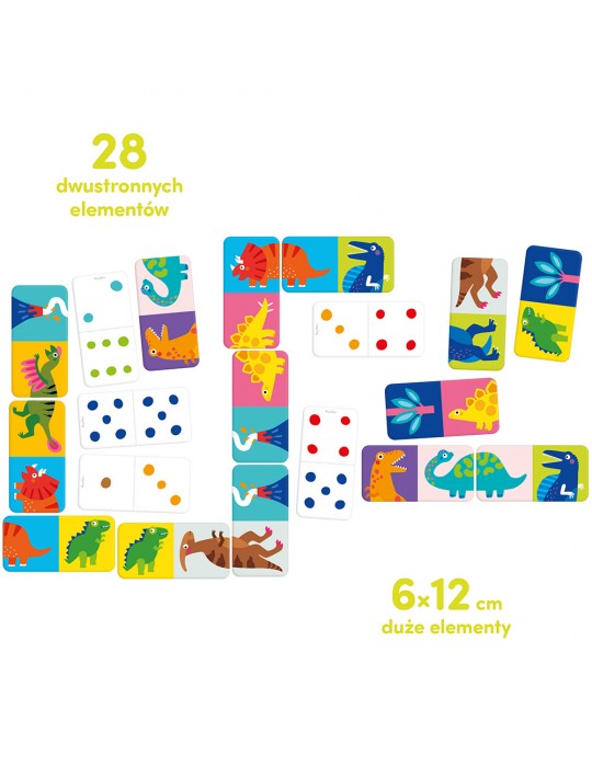 CzuCzu Domino dinozaury 2+