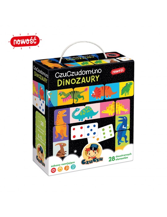 CzuCzu Domino dinozaury 2+