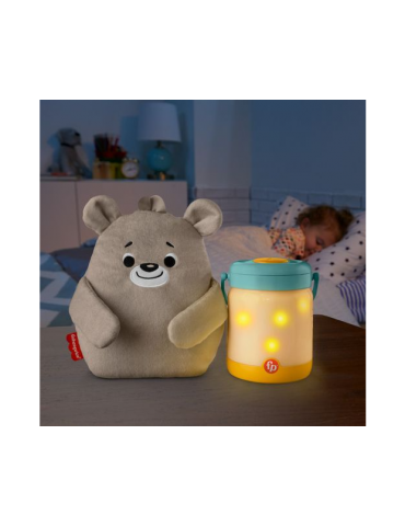 Fisher-Price Miś uspokajacz ze świetlikami