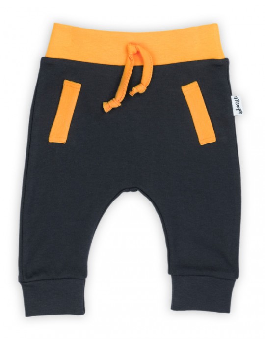 Nicol spodnie niemowlęce bawełniane Big trucks 56-74