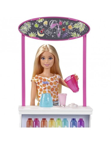 Barbie Lalka i barek smoothie Barbie Lalka i barek smoothie
