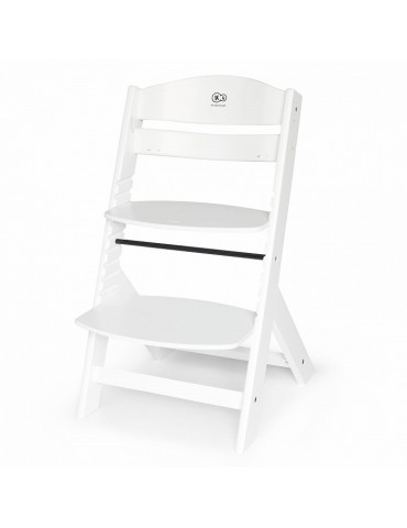 Kinderkraft Krzesełko do karmienia drewniane Enock white