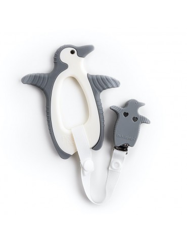 Doidy Bickiepegs Gryzaczek sensoryczny Peggie the penguin