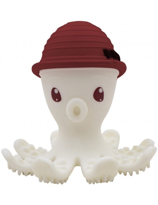 Mombella Gryzak zabawka ośmiornica Chimney Red