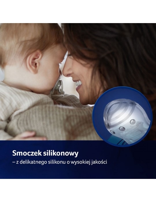 Lovi Stardust Smoczek silikonowy dynamiczny Blue 18m+ 2 szt.