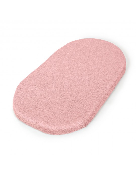Ceba prześcieradło do gondoli 2szt Dark grey + pink