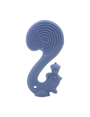 Mombella Gryzak zabawka Squirrel Light Blue