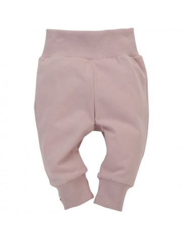 Pinokio Leginsy niemowlęce bawełniane Happiness różowe