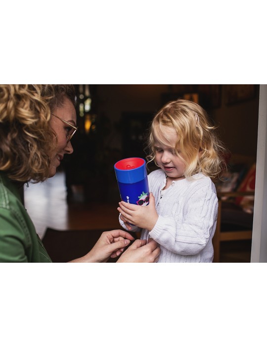 Tommee Tippee Kubek termiczny EASIFLOW 360° 250 ml 12m+ granatowy
