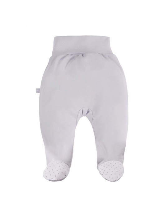 Eevi Półśpioch niemowlęcy bawełniany Newborn szary